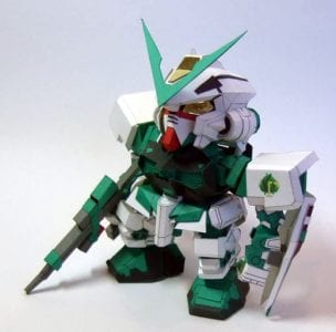 SD Gundam Astray Green Frame