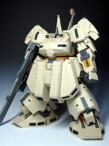 Gundam PMX-003 The 0 Papercraft