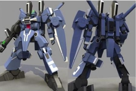 ORX-013  Gundam MK.5 1/100th Papercraft