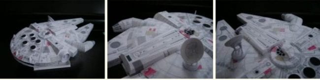 Star Wars Millenium Falcon Papercraft