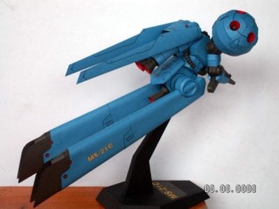 Gundam MS-21C Dra-C Paper Model
