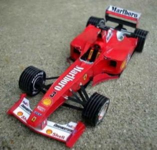 No.11 Ferrari F1 2000  Papercraft