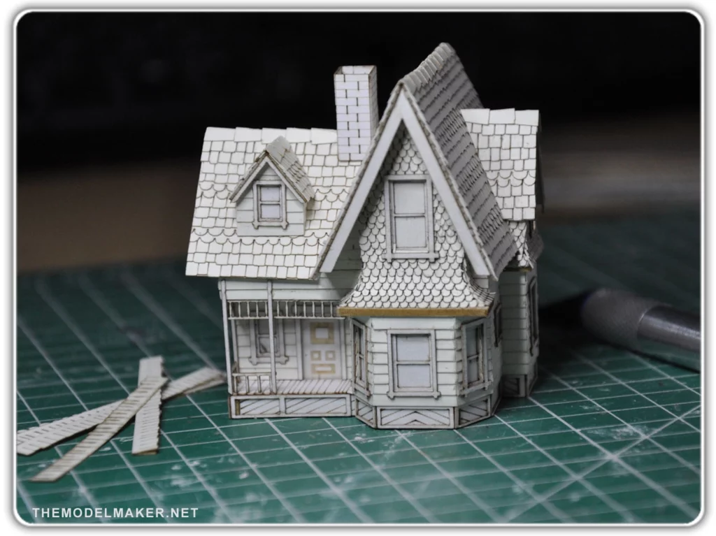 house from up papercraft