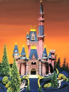 Cinderella’s Castle Paper Model