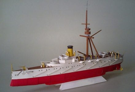 Japanese cruiser Itsukushima Papercraft