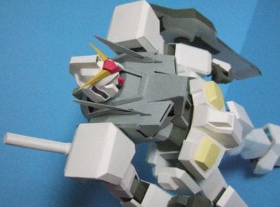 GN-000 0 Gundam Paper Model