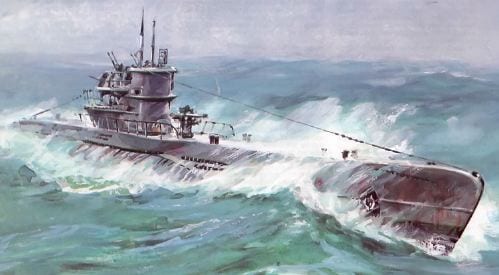 German Type VIIC U-Boat Papercraft