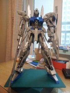 Gundam MSN-001A1 Delta Plus Papercraft