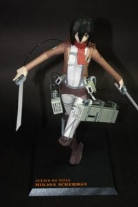 Mikasa Ackerman Papercraft