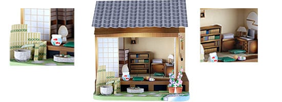 Japanese Porch and Garden Diorama