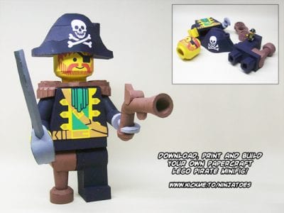 LEGO characters Papercraft