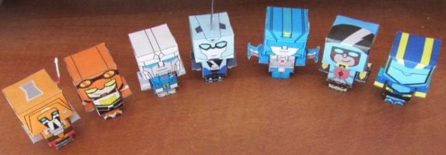 Transformers Cubeecraft