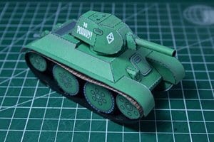 T-34/76 Tank Papercraft