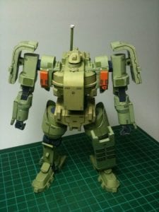 MSJ-06II-A Tieren Ground Type Gundam Papercraft