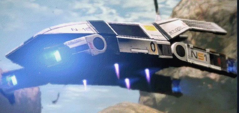 Mass Effect 2  UT-47 Kodiak Drop Shuttle