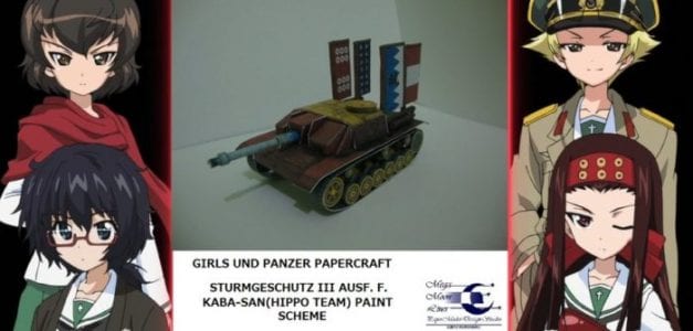 Sturmgeschutz III Kaba-San papercraft