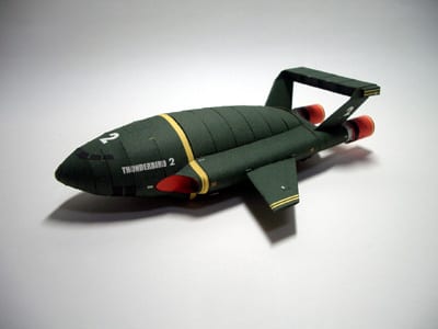 Thunderbird 2 Pepakura