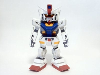 SD RX-78-2 Gundam ver. Evolve Papercraft