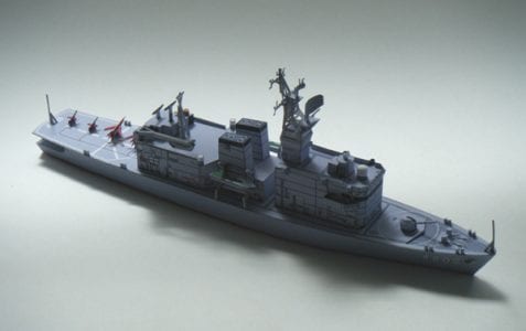 Kurobe ATS 4202 Training Ship Paper Model