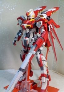 Custom EG-001 Gundam Papercraft