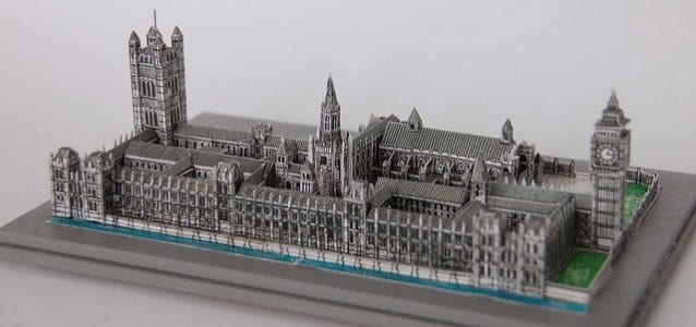 The Palace of Westminster Model Papercraft