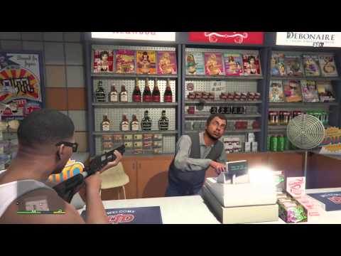 GTA V – How To Rob a Shop