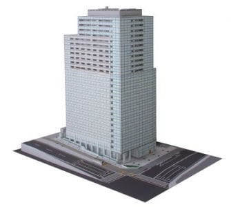Kitanomaru Square Paper Model