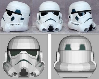 Stormtrooper Head Papercraft