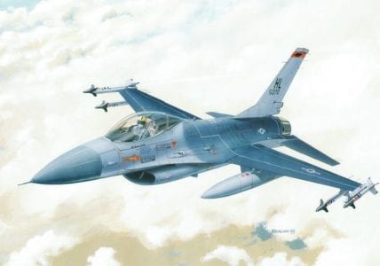 F-16 Fighting Falcon Papercraft