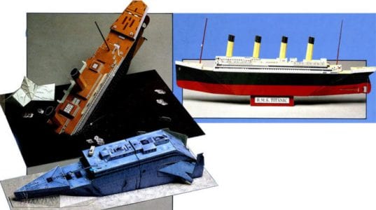 Titanic Papercraft