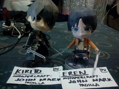 Kirito & Eren by John Mark Padilla