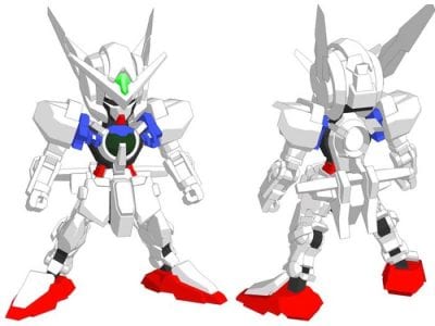 SD GNY-001 Astraea Gundam Paper craft