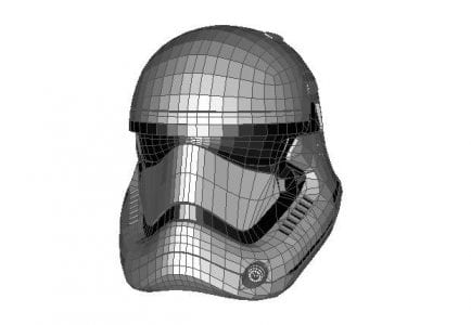 Stormtrooper Helmet paper craft