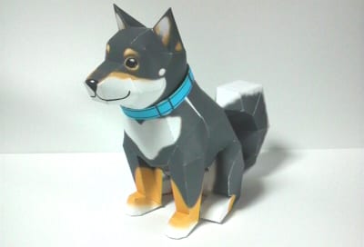 Chobi dog Papercraft