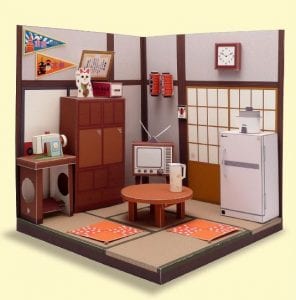 Japanese Living Room Diorama