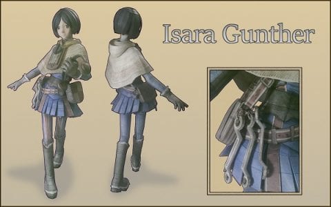 Isara Gunther papercraft