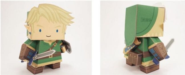 Legend of Zelda : Link Papercraft