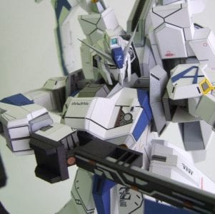 Strike Zeta Gundam paper craft