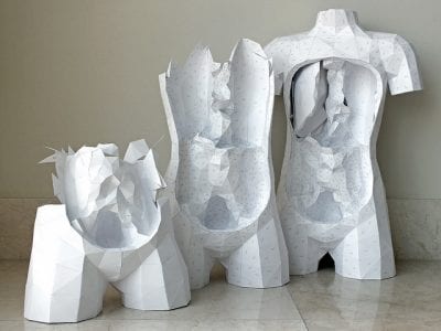 Paper Torso paper craft