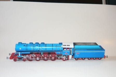 Skoda 498.104 Locomotive paper model