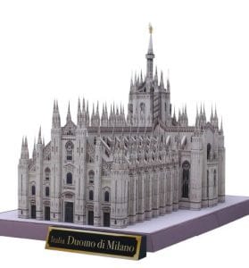 Milan’s Cathedral Paper craft