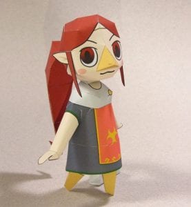 Zelda Medori Paper craft
