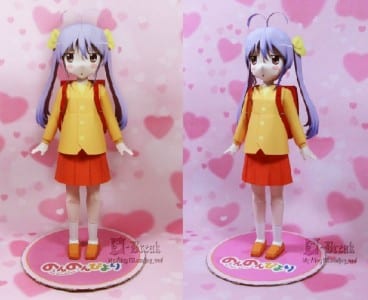 Miyauchi Renge Anime Girl Paper craft