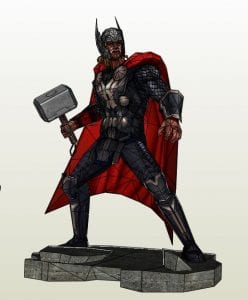 Avenger Thor Paper craft