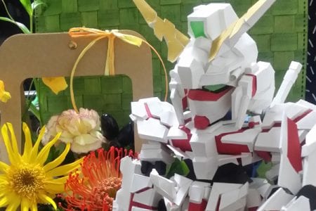SD Unicorn Gundam Paper craft