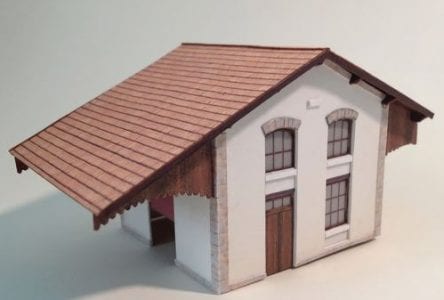 Warehouse Diorama Paper craft