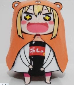 Himouto! Umaru-chan Coke Paper craft