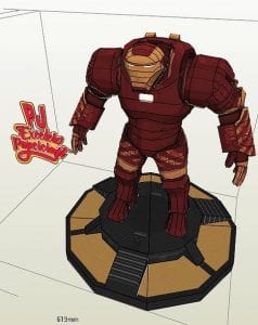 Iron Man Mark 38 Igor Paper craft