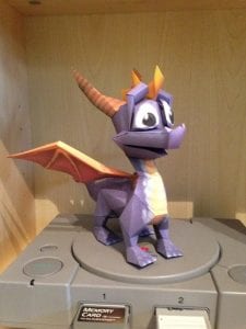 Spyro the Dragon Paper craft