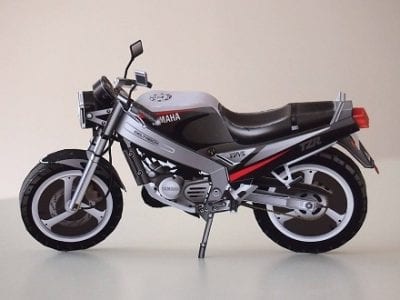 Yamaha TZR 125 Paper craft